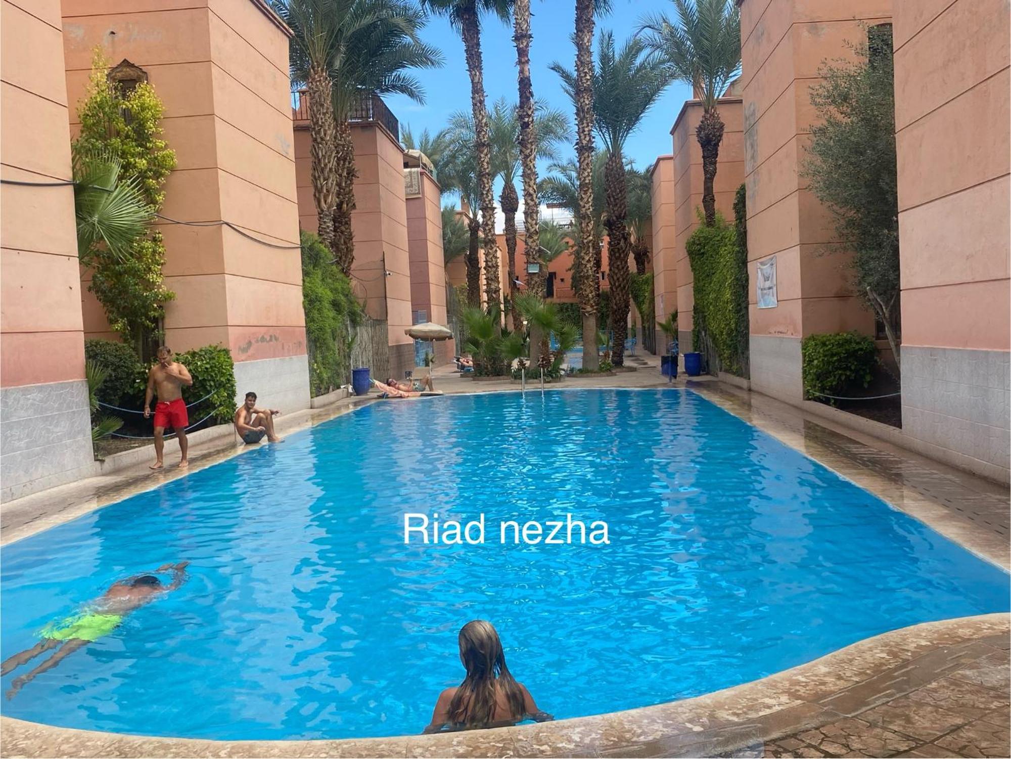 Riad Nezha Avec Jacuzzi Et 3 Piscines Au Coeur De Marakéš Exteriér fotografie